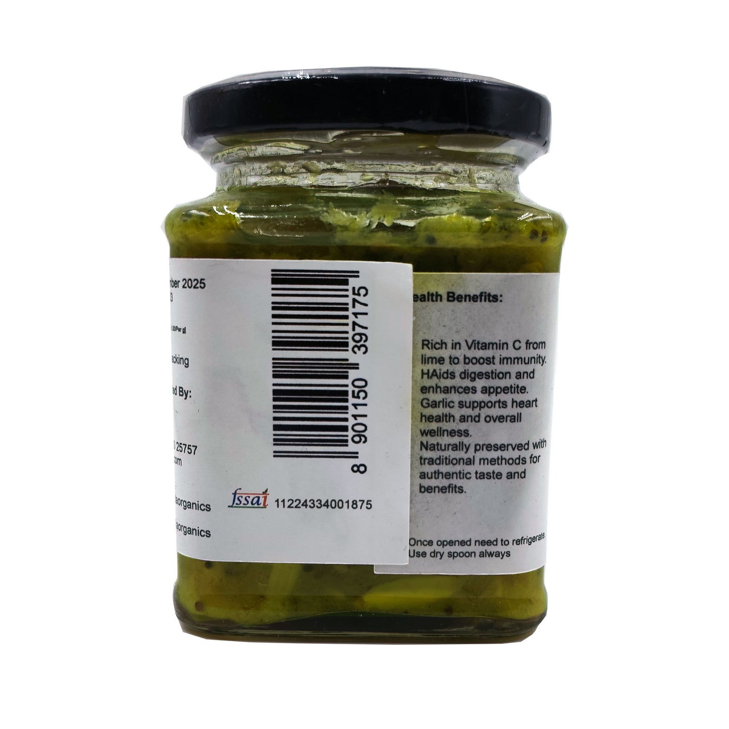 Avaleha Lime Garlic Pickle 250 g