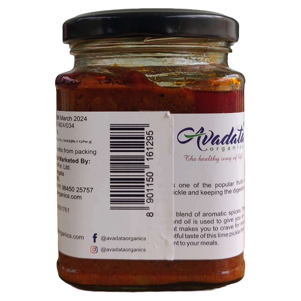 Avaleha Lime Pickle 250 g