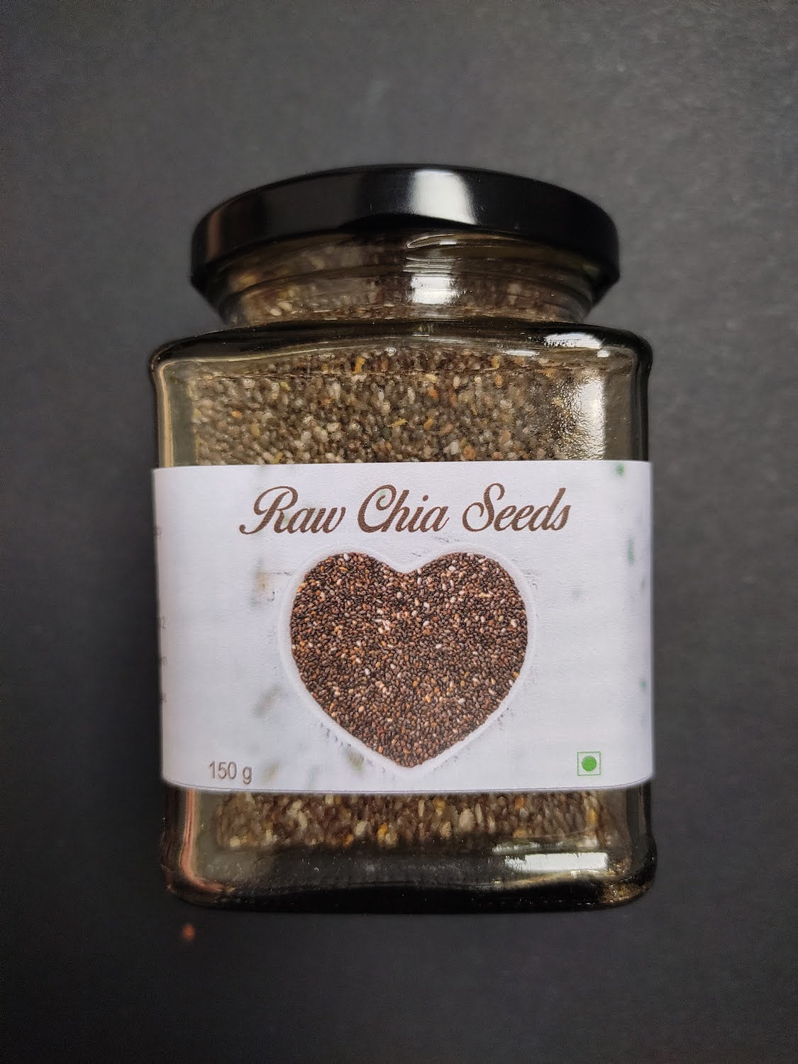 Avadata Organics Raw Chia Seeds – Superfood rich in omega-3, fiber & protein for heart health & digestion.