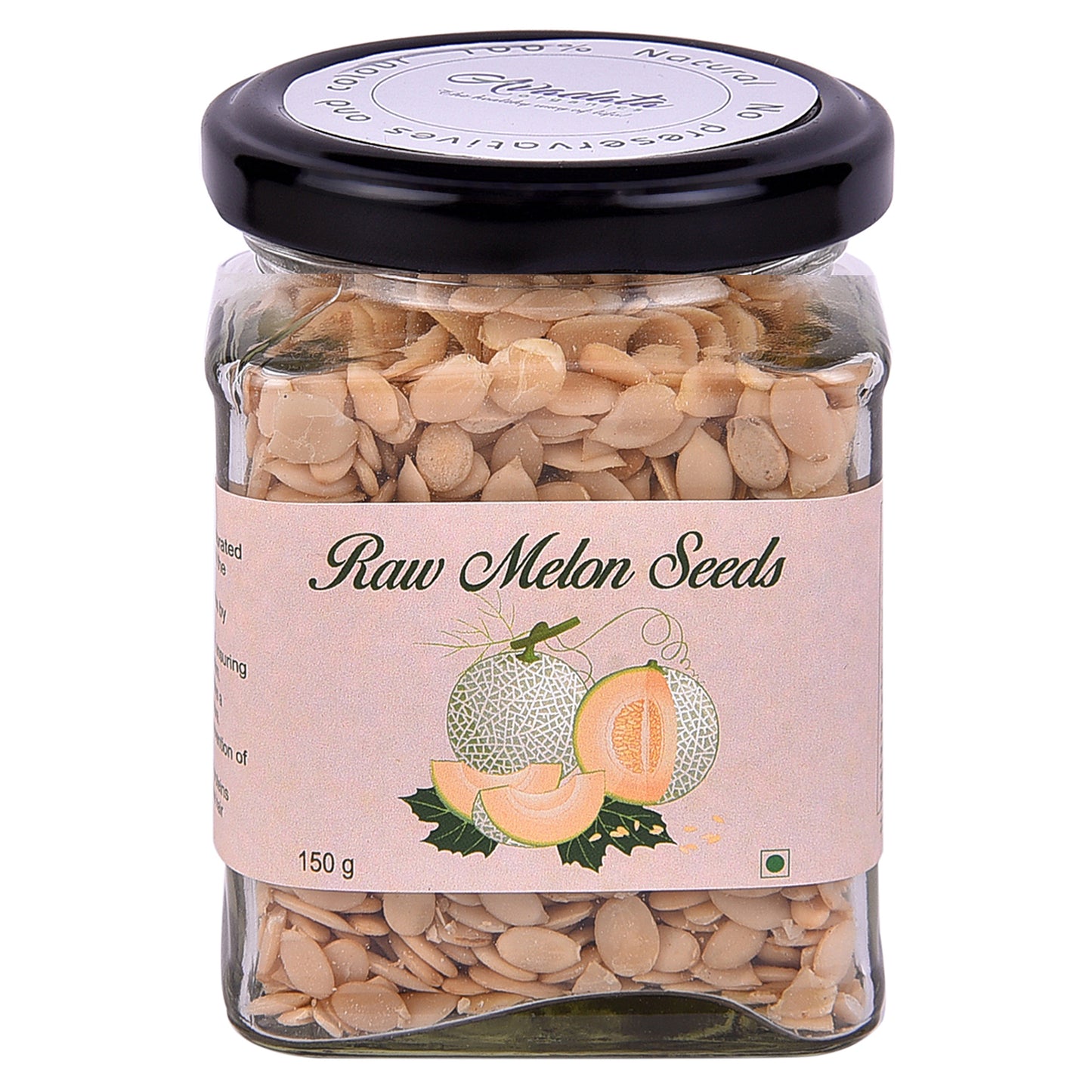 Avadata Organics Raw Melon Seeds – Nutrient-dense, protein-rich, and perfect for healthy snacking & cooking.