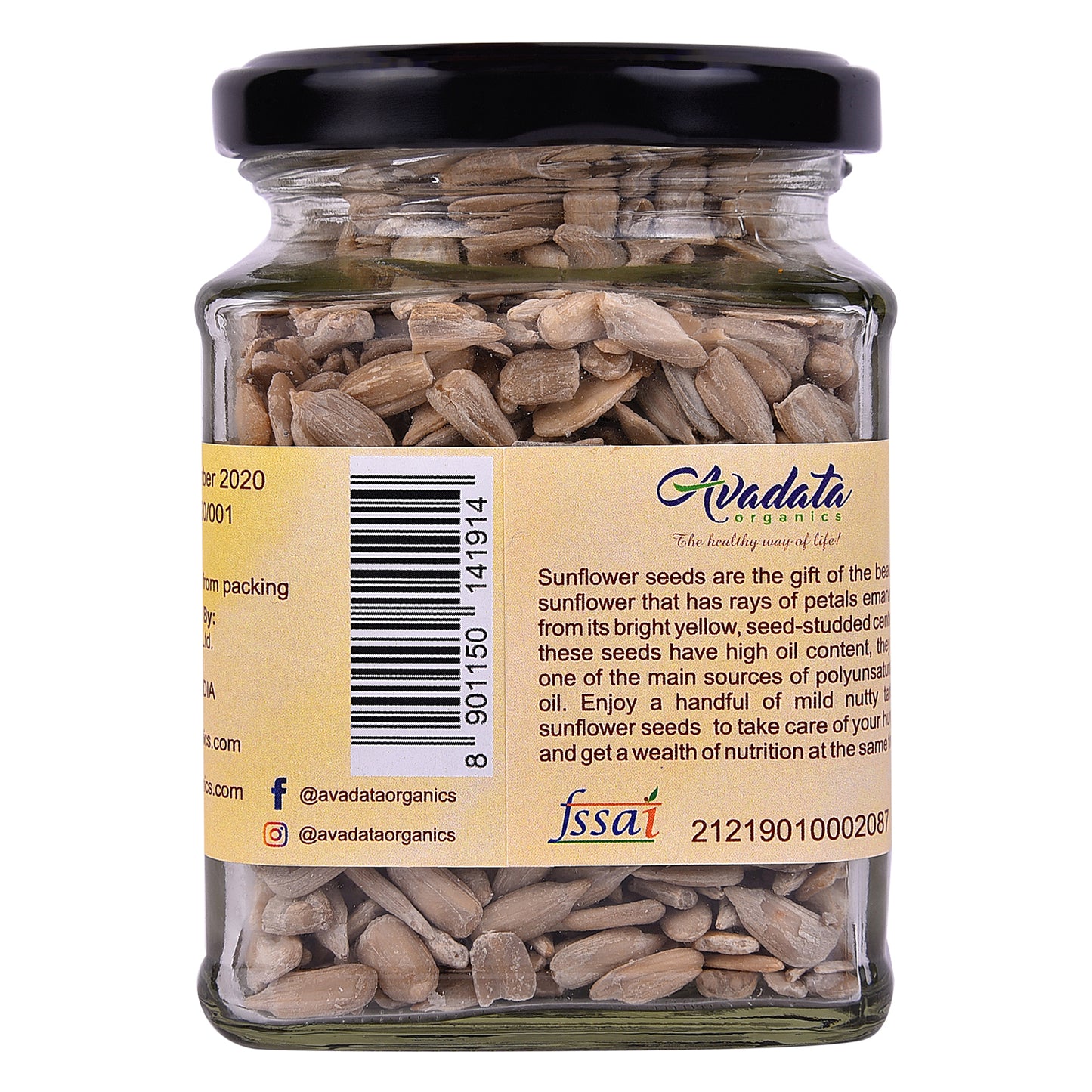 Raw Sunflower Seeds 150 g