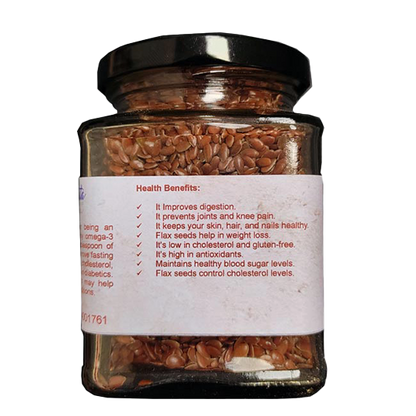 Avadata Organics Raw Flax Seeds – Omega-3-rich superfood for heart health, digestion & sustained energy