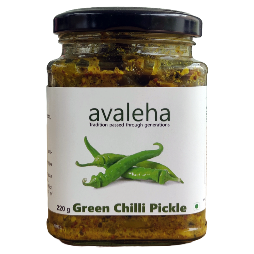 Avaleha Green Chilli Pickle