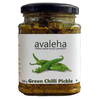 Avaleha Green Chilli Pickle