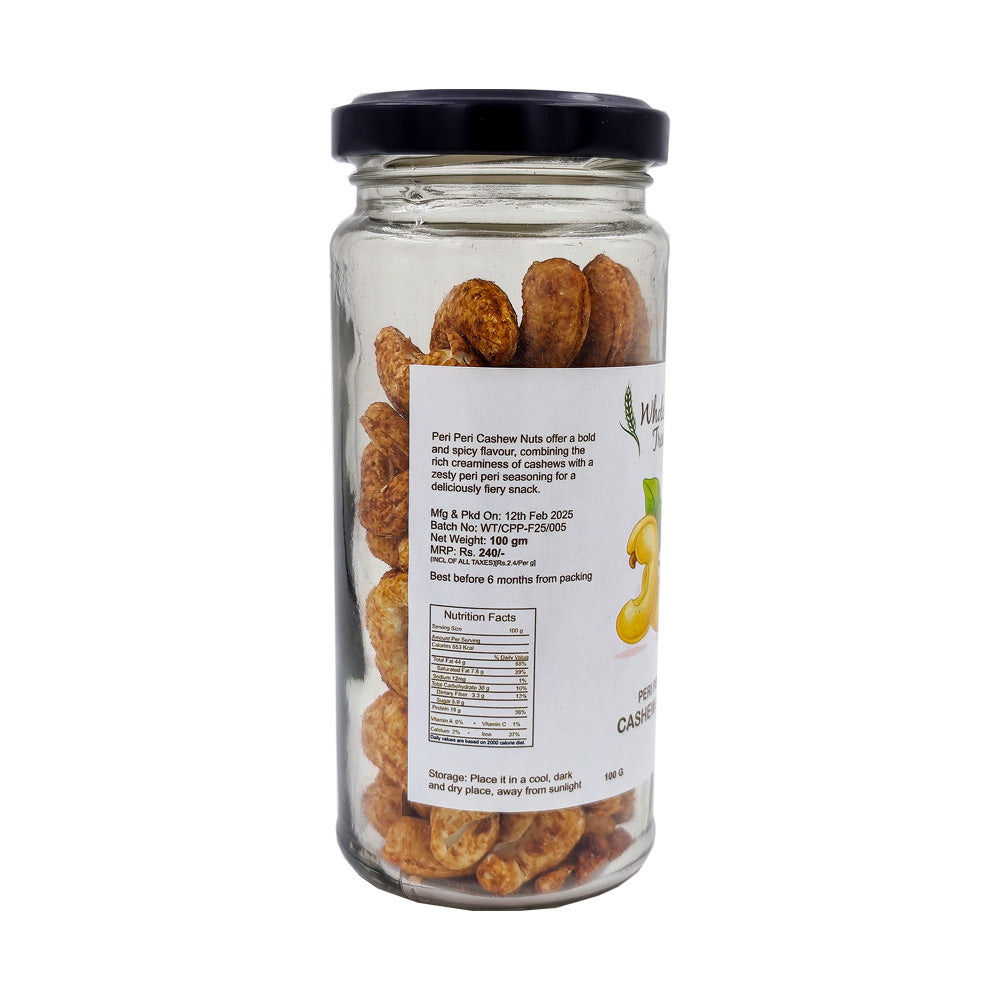 Piri Piri Flavoured Cashew Nuts 100 g