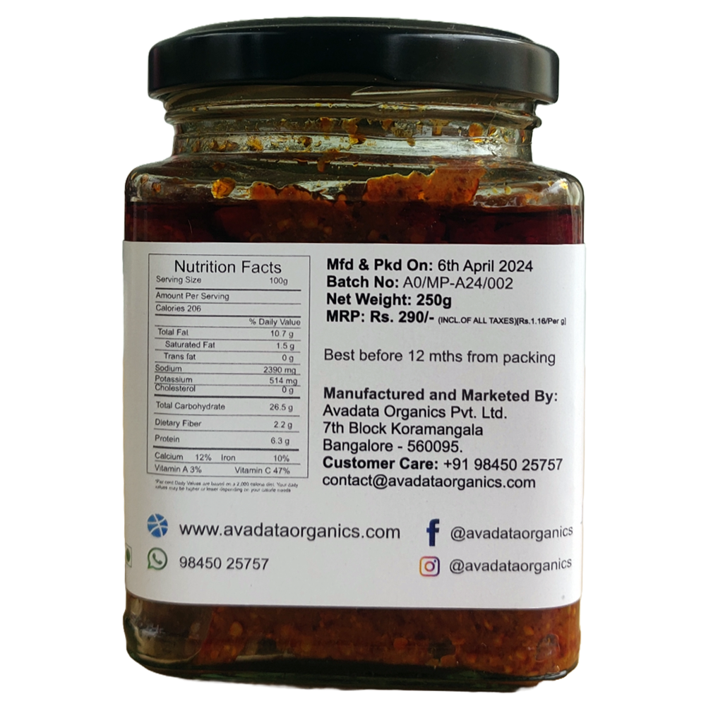 Avaleha Raw Mango Pickle