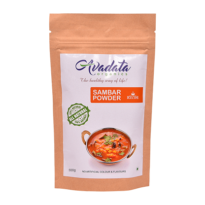 Avadata Organics Sambar Powder | Authentic, Aromatic & Flavorful 100g
